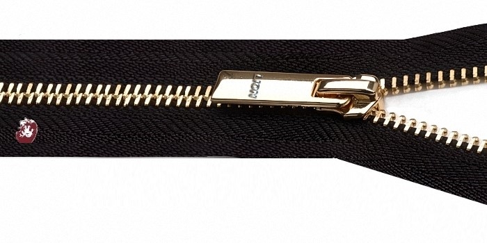 Metal Fermuar Altın